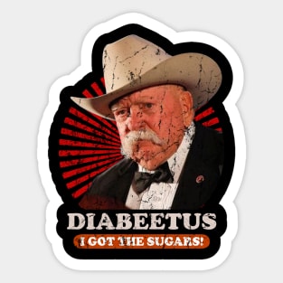 Vintage Diabeetus I got the sugars! Sticker